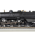 K4 Four Six Two Pacific Locomotive With Dope DCC WOWSound PRR 612 Post War Modern Pilot HO Scale on track, side view