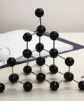 Diamond Molecular Model Kit For Chemistry Education With Durable Colorful Plastic Modules, Visibly Demonstrates Bond Angles