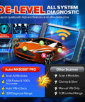 MaxiCOM MK808BT Pro Bidirectional Diagnostic Tool With 2026 Upgrade 3000 Plus Active Tests features comparison chart
