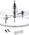 Dual Bladed Hole Cutter Cuts Two And One Quarter Inch Holes Fast And Easy to Assemble with adjustable blades and cover