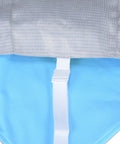 Close-up of Electric Foil Jacket For Fencing, showcasing durable Inox fabric and inner lining clasp, beginner friendly gear for men