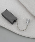 Two Pairs Hammer Drill Carbon Brushes 7x12.5x25mm Compatible With TE-74 TE-75 TE-76 TE-704 TE-705 DD100 D8 shown