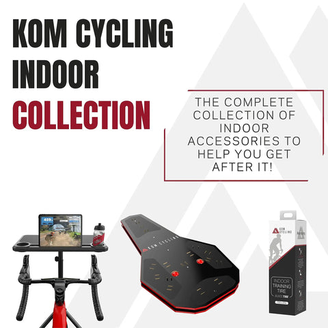 Front Wheel Riser Block For Indoor Bike Trainers With Three Height Levels to Level Your Front Wheel On Wahoo Kickr Setup