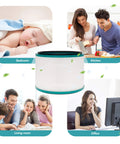 Replacement Filters For Pure Cool Link DP01 DP03 And Pure Hot And Cool Link HP01 HP02 HP03 Compatible With First Gen Purifiers High Efficiency Filtration Easy Install Long Lasting Air Purification Breathe Easy At Home filter with family in kitchen, bedroom, living room, and office.