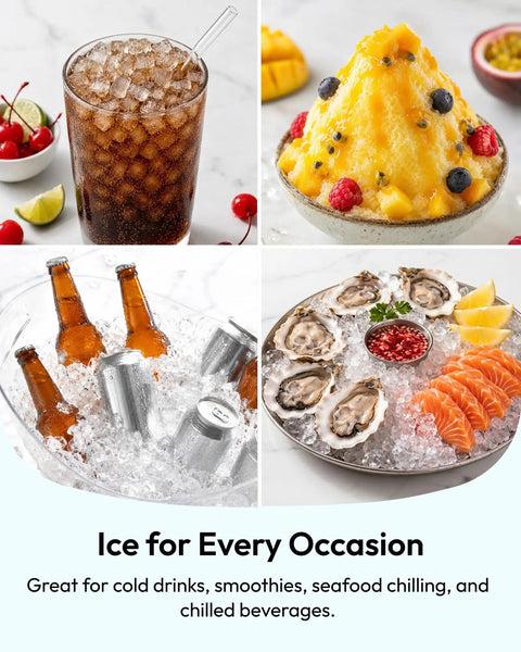premium_countertop_nugget_ice_maker_rapidly_chills_your_kitchen_with_up_to_35_pounds_of_smooth_crushed_ice_daily_featuring_a_lightning_fast_five_minute_production,_zero_hassle_self_cleaning,_and_game_changing_reliable_build_for_every_busy_american_househo_with_crushed_ice_in_drinks,_smoothies,_and_on_seafood_platter.