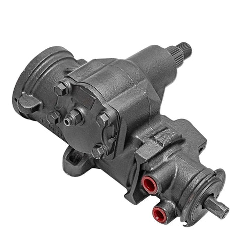 Image of 4Pc Power Steering Gearbox Kit With Pitman Arm Idler Arm And Bracket For Chevy Silverado 2500HD 3500HD 2001 To 2010