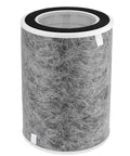 Replacement Filter For Shark HP200 Series Air Purifier Max Fits HP201 HP202 HP232 HP302 HC502 Models With HEPA Filter And Pre Filter 1 Pack Easy Install For Clean Air Performance Part Numbers HE2FKBAS HE2FKBASMB HE2FKPET HE2FKPRO, cylindrical filter with visible fabric layers