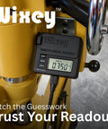 Digital Readout With Remote LCD For Planers And Sanders, 12 Inch Height Thickness Gauge With Boss Level Precision, 0.002 Inch Accuracy, Works On Drum Sander And Wide Belt Sander, AAA Powered Caliper For Quick, Reliable Measurements