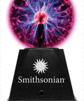 5 Inch Battery Operated Plasma Ball Black With Touch Activated Light Show For Desk Decor Ambient Lighting And Hands On Science Fun That Is Lit