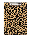 Leopard Print Clipboard For Office And School, Dope Decorative Hardboard Clipboard, A4 Letter Size 12.6 By 8.9 Inches, Cheetah Pattern