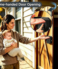Smooth Operator OneHand PopUp Gate Latch With Secret Combo Lock AND Keyless Weatherproof Rustproof Heavy Duty Fence Hardware For Wood Or Vinyl Backyard Gates That Hold Fast in use with one-handed operation.