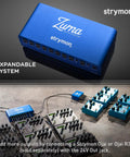 Zuma 9 Outlet Guitar Pedal Power Supply With 9V And 18V Outputs 12V Compatibility Worldwide AC Isolated Sockets Blue Finish