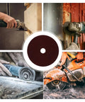 Various uses of 50Pcs Metal Grinding Disc Set Four Inch Red Alumina Abrasive Sheets For Aluminum And Wood