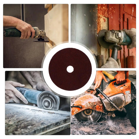 Various uses of 50Pcs Metal Grinding Disc Set Four Inch Red Alumina Abrasive Sheets For Aluminum And Wood