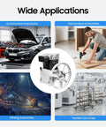 3HP Air Compressor Pump Head With Rugged Build And High Flow 66 CFM in various industrial applications images