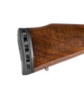 AirTech Precision-Fit Recoil Pad For Christensen Arms, Marlin, And Remington Rifles Black installed on rifle stock.
