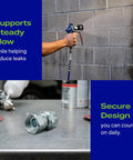 Hose Barb to NPS Female Thread Adapter One Quarter Inch to Three Eighths Inch for Spray Guns and Fluid Transfer, Air and Paint System Connector on hose