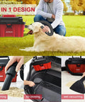 Cordless Wet Dry Vacuum Cleaner With Brushless Motor, 20V 2.5 Gallon Shop Vac in use for vacuuming and blowing tasks