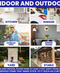 Heavy Duty Indoor Fly Strips With Stainless Hanging Hooks, Odor Free Sticky Bug Tape For Fruit Gnats And Houseflies, Nontoxic Pest Control Ribbon That Snags Hard in kitchen, garage, dining room, garbage area, yard, stable.