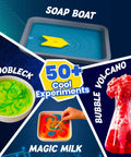 Color Quest Science Kit For Curious Kids Ages 4 To 14 With 50 Plus STEM Experiments Fizzy Reactions Color Mixing Adventures