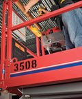 Worker using Impact Driver Bit Set With Magnetic Tough Case, 15-Piece Carbide Tipped Bits on elevated platform