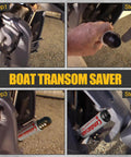 Installation steps for Heavy Duty Outboard Motor Support For 3 Ram Trim Tilt Systems, Transom Saver And Boat Trailer Mount