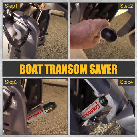 Installation steps for Heavy Duty Outboard Motor Support For 3 Ram Trim Tilt Systems, Transom Saver And Boat Trailer Mount