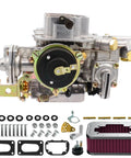 2 Barrel Weber 32 36 Carburetor With Air Filter Assembly Kit for Toyota Pickup Celica 20R 22R Mazda B2000 Electric Choke Replacement