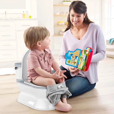 Tough As Nails Toddler Potty Training Toilet With Realistic Flush Sounds Wide Stable Seat Removable Cup For No Drama Bathroom Breaks Parents Swear By The Quick Rinse Easy Setup