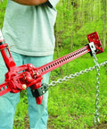 Off Road Winching Kit For Jacks That Turns Your Recovery Tool Into A Do It All In One Setup with winch tensioner in use