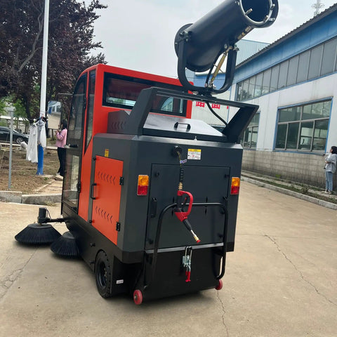 Ride on Industrial Sweeper Machine For Commercial Floor Cleaning. Heavy Duty Walk Behind Sweeper With Customization Options. Perfect For Warehouses, Factories, And Large Indoor Spaces. Durable Construction Ensures Long Lasting Performance.