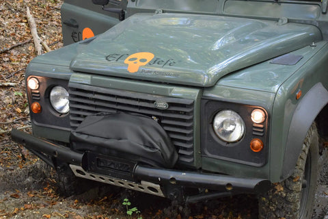 Beefed Up Waterproof Winch Cover For 8K To 13K Lb Boat ATV Trailer And Jeep Winches All Weather Dust Proof Shield on Jeep