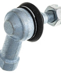 Beefy Tie Rod End Kit For Arctic Cat 3303 223 And 3303 224 With M10 By One Point Two Five Thread Two And One Third Inch Length On Knuckle Side Gray Finish Replaces OEM 2006 DVX 50 2x4 And 2006 DVX 90 2x4 Utility, gray tie rod end