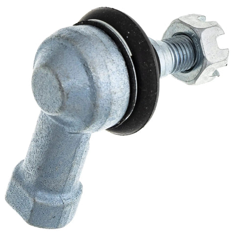 Beefy Tie Rod End Kit For Arctic Cat 3303 223 And 3303 224 With M10 By One Point Two Five Thread Two And One Third Inch Length On Knuckle Side Gray Finish Replaces OEM 2006 DVX 50 2x4 And 2006 DVX 90 2x4 Utility, gray tie rod end