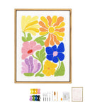 Punch Needle Kit With 16 Inch Wood Frame For Beginners Create Handmade Wall Art That Mounts Right Away Ready To Hang Framed DIY Craft Set