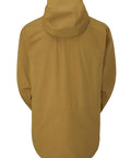 Rear view of Khroma Kinetic Waterproof Breathable Skiing And Mountaineering Jacket showing hood and adjustable cuffs.
