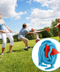 Family playing Tug Of War Rope For Kids And Adults Outdoor Party Game For Family Reunions Field Days Picnics Backyard Carnivals