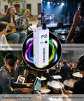 Portable In Ear Monitor Amplifier For Performers XLR And TRS Locking Inputs 3.5mm Headphone Output Stereo Mono Switch Ideal Personal Amp
