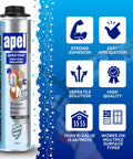 Spray Foam Insulation Kit With 12 Cans, Self Expanding Polyurethane Foam features, includes dispensing gun, high R-value