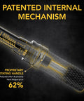 Compact 1/4 Inch Drive Torque Wrench With Dual Direction Click, showing internal mechanism and rotating handle features.