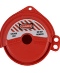 Rotating Gate Valve Lockout For 2 To 5 Inch Valve Handles ABS Safety Lockout Device Prevents Handwheel Rotation