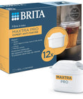 12 Pack Replacement Water Filter Cartridges For Coffee Machines And Kettles Kick Limescale To The Curb Strip Chlorine For Crisp Better Tasting Brews Anytime Smooth Installation Top Shelf Appliance Defense with box and filter