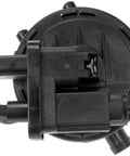 Close-up of black EVAP Emissions System Leak Detection Pump Drop In Replacement for Dodge and Jeep Models No Fuss Easy Install