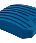 Teeter Core Restore Inflatable Lumbar Support Cushion For Back Pain Relief And Posture Correction, blue rubber design.