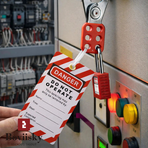 No Nonsense Heavy Duty Lock Out Tag Out Hasp Six Pack Stainless Steel Padlock Assembly Tamper Proof Industrial Control Clasp Built Damn Tough For Your Crew To Lock It Down Right