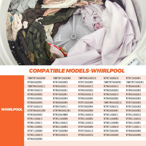 2026 Upgraded Washer Washplate With Center Cover Replacement for Front Load Washers Easy Install Durable Nylon Construction Includes Cap And Screw Replaces W10834890 W10609476 AP5956378 3452757 PS10064549, Whirlpool washer basket with laundry