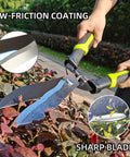 Using Three Piece Yard Tools Set With Loppers Hedge Clippers And Pruners For Easy No Fuss Tree Trimming 19 Inch Hedge Shears