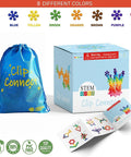 100 Piece Interlocking Building Blocks Set for Preschool Kids and Beginners STEM Toy That Is Kid Friendly and Super Durable Promoting Fine Motor Skills Sensory Development and Creative Thinking Through Hands On Construction Play, 8 colors