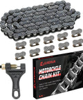 420 Mini Bike Rear Drive Chain 90 Link And Breaker Kit with tool for Coleman Powersports Minibike Parts
