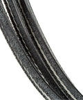 Heavy Duty Drill Press Drive Belt Made In Usa for Rock Solid Motor Power Transfer, ultra durable black rubber belt close-up.